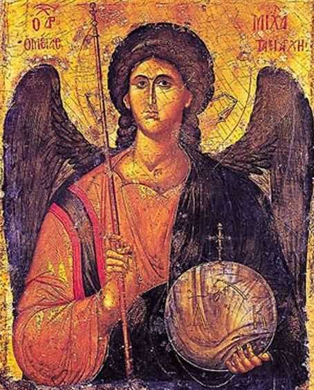 Icon of the Archangel Michael, patron saint of our parish